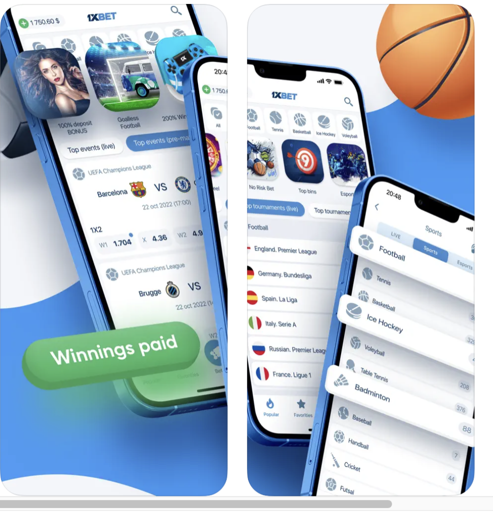 1xBet ofrece una aplicación exclusiva compatible con dispositivos Android e iOS, diseñada para brindar la mejor experiencia de apuestas móviles.