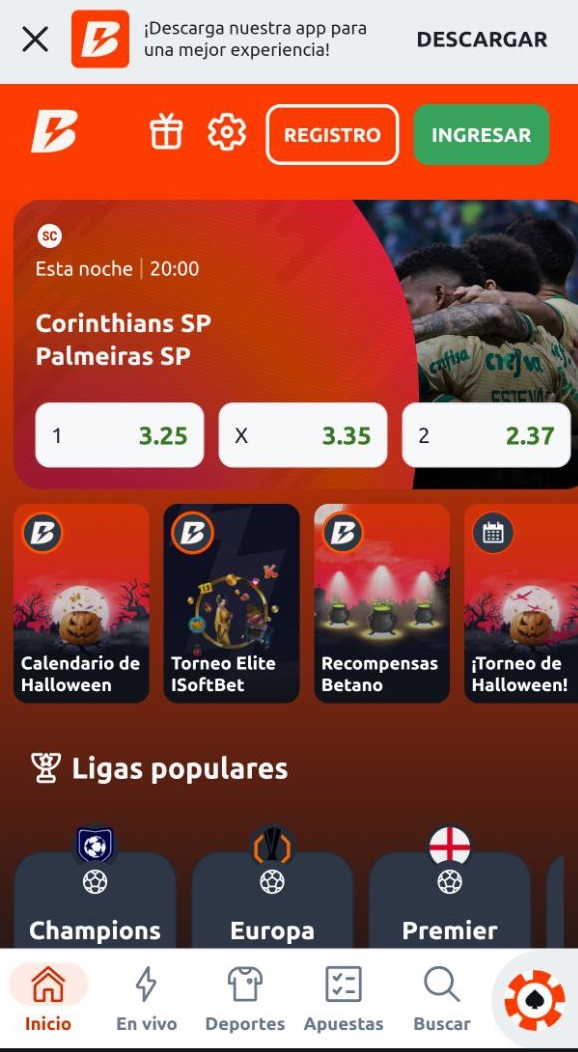 Descargar Betano app es muy fácil, solo toma unos pocos segundos