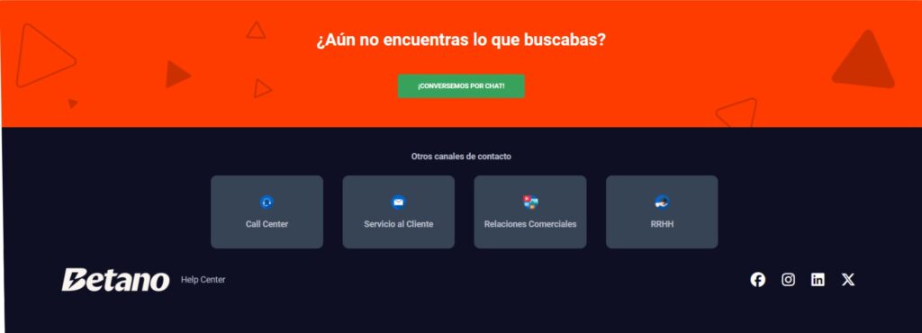 El servicio al cliente de Betano app ofrece todas las soluciones que necesitas