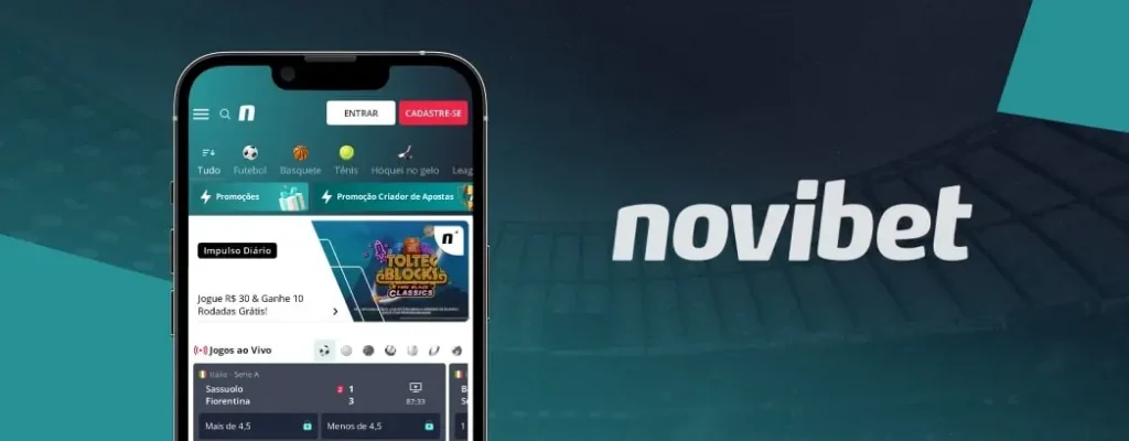 Con la app de Novibet, ¡la emoción de apostar y jugar te acompaña a donde vayas! 