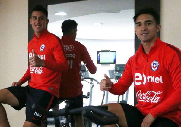 Chile Ecuador entrenamiento_Gutierrez Roco_ANFP