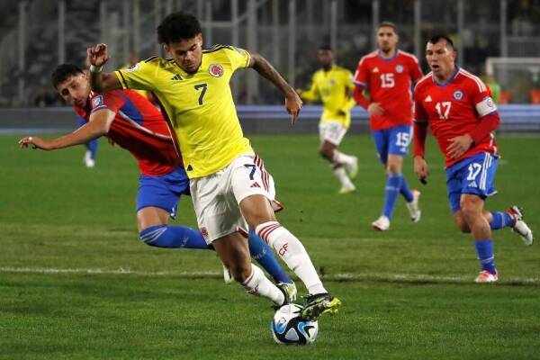 Chile-vs Colombia-Luis Díaz-2023