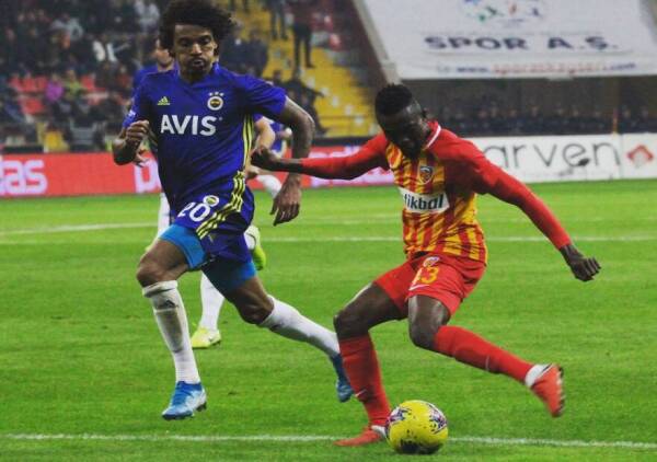 Kayserispor-Fenerbahce- Superliga Turca- Twitter
