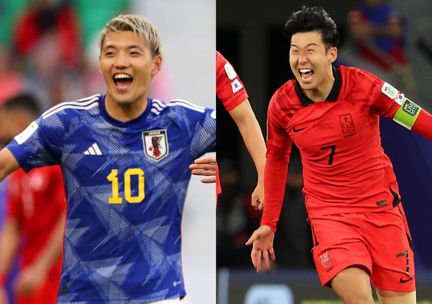 Japón-Corea del Sur-2024-Copa de Asia